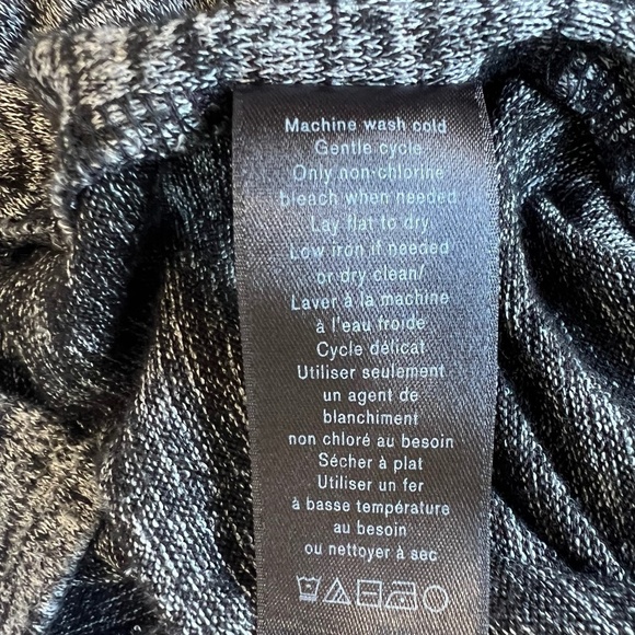 Rag and Bone Mia soft heather knit open back long sleeve top - Picture 10 of 10